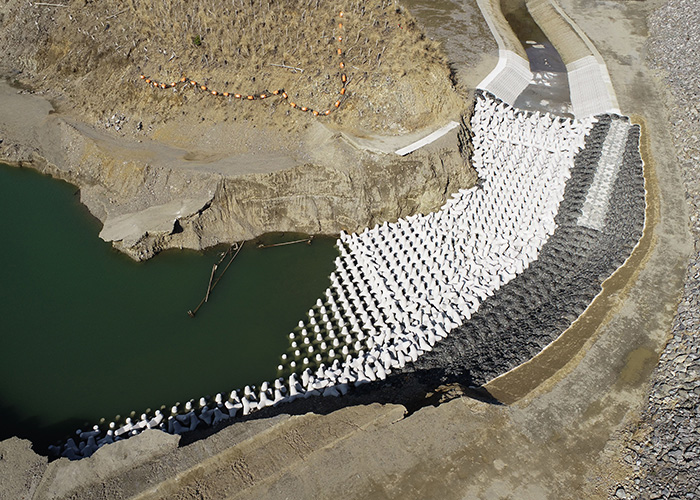 小石原川ダム水浦地区災害復旧工事
